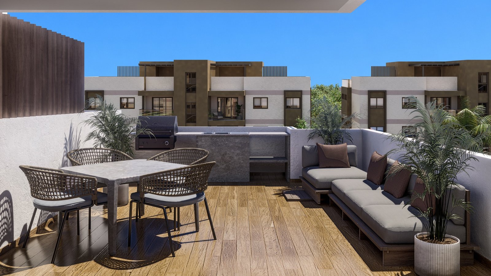 Área de juegos infantiles del proyecto Riviera At Costa Blanca